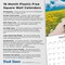 Pathways | 2026 12 x 24 Inch (Hanging) Monthly Square Wall Calendar | Plastic-Free